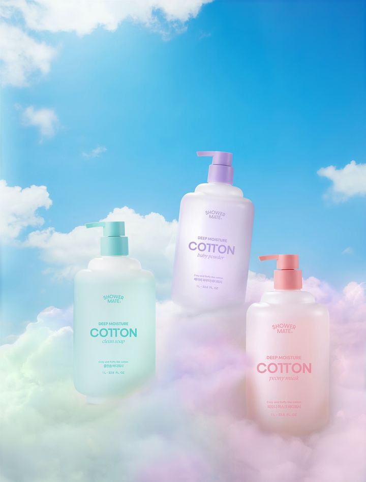 [서울=뉴시스]애경산업은 토털 바디케어 브랜드 샤워메이트(SHOWER MATE)에서 '딥 모이스처 코튼 바디워시(DEEP MOISTURE COTTON BODYWASH)'를 출시했다고 16일 밝혔다.(사진=애경산업 제공) *재판매 및 DB 금지