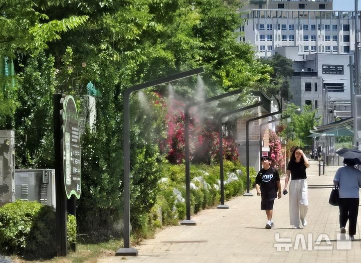 [진천=뉴시스] 충북 진천군 쿨링포그. (사진=뉴시스 DB). photo@newsis.com 