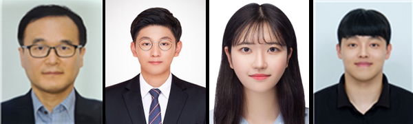 (왼쪽부터) 건국대 조쌍구 교수, 여한철 박사과정, 김유정 연구원, 석재권 박사. (사진=건국대 제공) *재판매 및 DB 금지