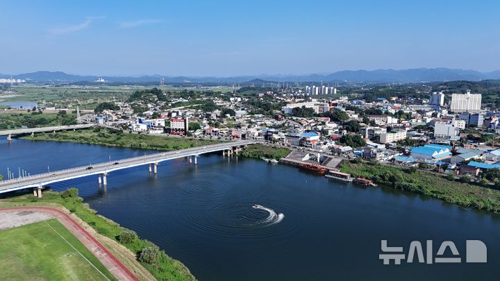 [나주=뉴시스] 나주 남부권역에 속하는 영산포 전경. (사진=나주시 제공) photo@newsis..com *재판매 및 DB 금지