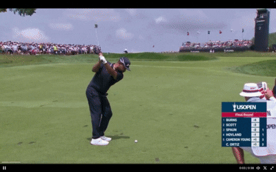 [뉴시스] 미국 펜실베이니아주 오크몬트 컨트리 클럽에서 열린 제125회 US오픈 최종 4라운드. (사진=뉴욕포스트) *재판매 및 DB 금지