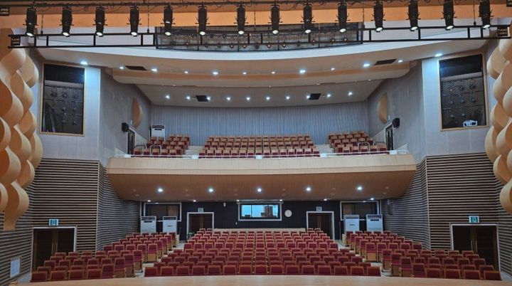 평창문화예술회관 내부 모습. *재판매 및 DB 금지