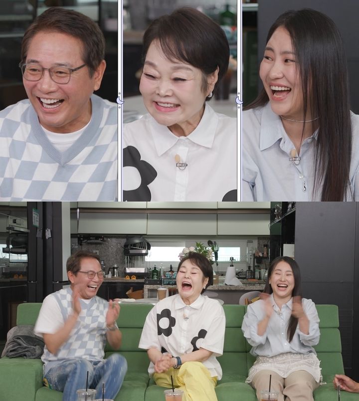 왼쪽부터 이봉원, 이혜정, 조현아.