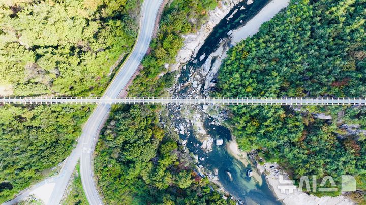 [거창=뉴시스]경남 거창군 수승대.(사진=경남도 제공)2025.06.17. photo@newsis.com