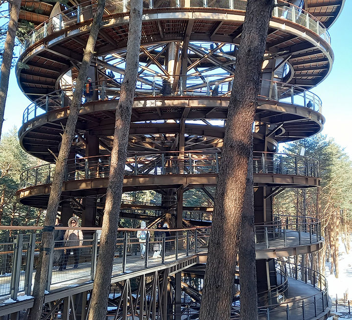 태백산국립공원 하늘전망대. 사진은 기사와 관련 없음.(사진=태백산국립공원 제공) *재판매 및 DB 금지