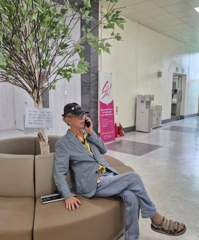 [서울=뉴시스] 전유성. (사진=조혜련 인스타그램 캡처) 2025.06.17. photo@newsis.com *재판매 및 DB 금지
