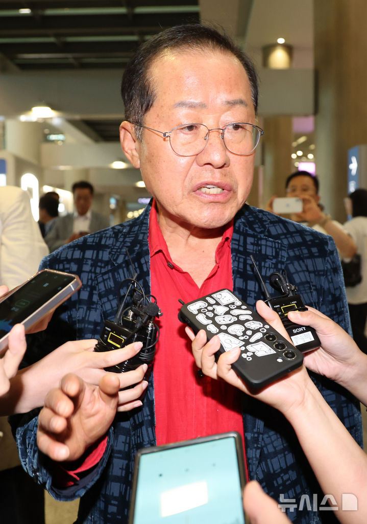 홍준표 "尹, 신천지 몰표로 후보됐다…'새누리', 신천지의 순우리말"