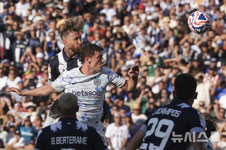 [패서디나=AP/뉴시스] 몬테레이의 사르히오 라모스. 2025.06.17.