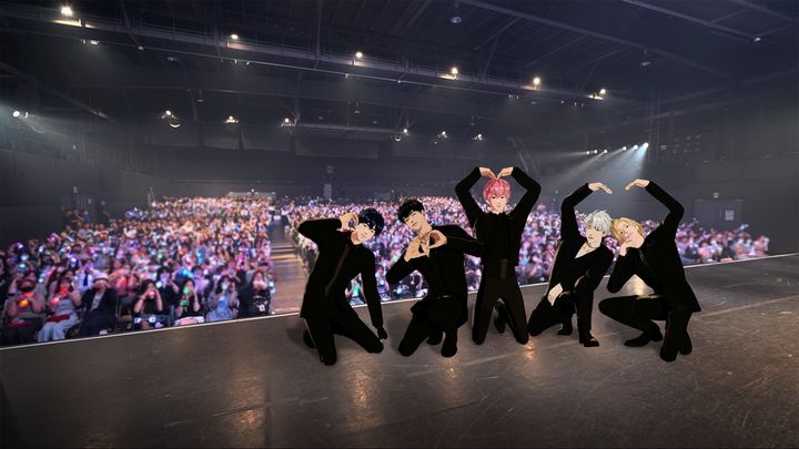 [서울=뉴시스] 플레이브 일본 쇼케이스. (사진 = 블래스트 제공) 2025.06.18. photo@newsis.com *재판매 및 DB 금지