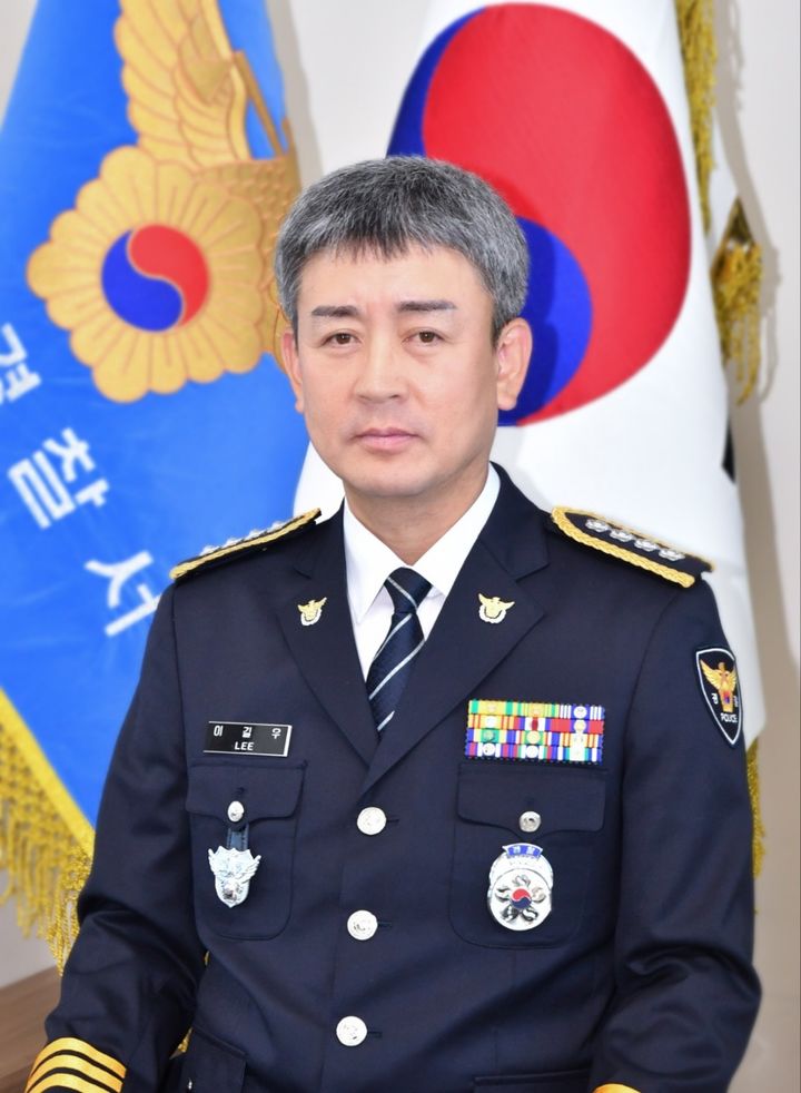 [강릉=뉴시스] 이길우 강릉경찰서장.(사진=강릉경찰서 제공photo@newsis.com *재판매 및 DB 금지