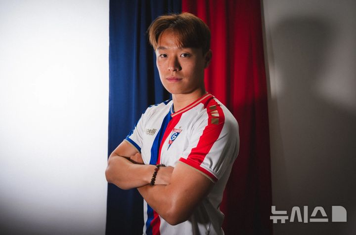 [서울=뉴시스] 폴란드 프로축구 엑스트라클라사 구르니크 자브제의 고영준. (사진=구르니크 자브제 공식 홈페이지 캡처) *재판매 및 DB 금지