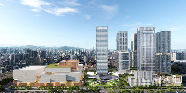 [광주=뉴시스] 광주 광천터미널 복합화 사업 '더 그레이트 광주' 조감도. (사진=광주시청 제공·뉴시스 DB). photo@newsis.com *재판매 및 DB 금지