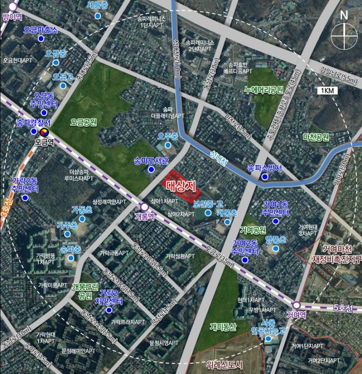 [서울=뉴시스] 가락우창 위치도. 2025.06.19 (사진 제공=서울시) photo@newsis.com *재판매 및 DB 금지