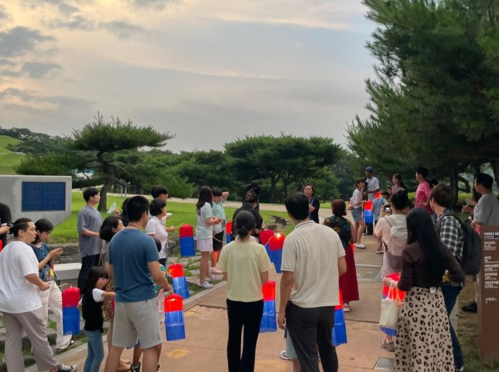 [서울=뉴시스] 2025 백제문화유산주간 공주 녹턴 행사 (사진=국가유산청 제공) 2025.06.19. photo@newsis.com *재판매 및 DB 금지