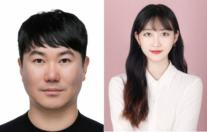 군산대 건축공학부 신대욱 교수(왼쪽)와 이유진 박사과정 (사진=군산대 제공) *재판매 및 DB 금지