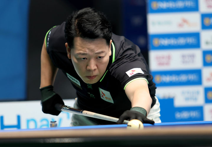 우리금융캐피탈 PBA-LPBA 챔피언십 2025 PBA 128강전을 치르고 있는 강동궁. 2025.06.18. (사진=프로당구협회 제공) *재판매 및 DB 금지