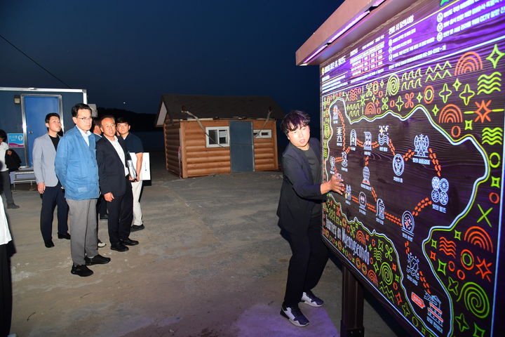 [울산=뉴시스] 울산 울주군은 '태양을 품은 섬, 명선도'를 주제로 명선도에 스토리텔링과 신규 콘텐츠를 추가하고 기존 콘텐츠 리뉴얼을 완료했다고 19일 밝혔다. (사진=울주군 제공) 2025.06.19. photo@newsis.com *재판매 및 DB 금지