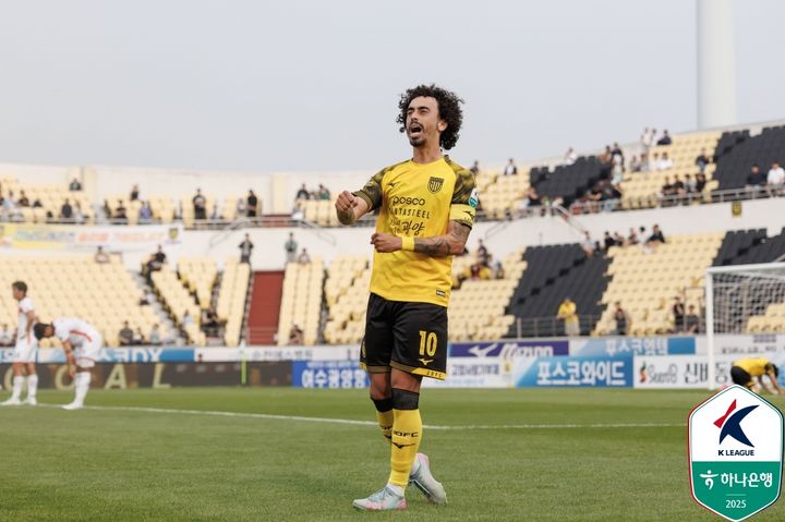 [서울=뉴시스] 프로축구 K리그2 전남 드래곤즈의 발디비아. (사진=한국프로축구연맹 제공) *재판매 및 DB 금지