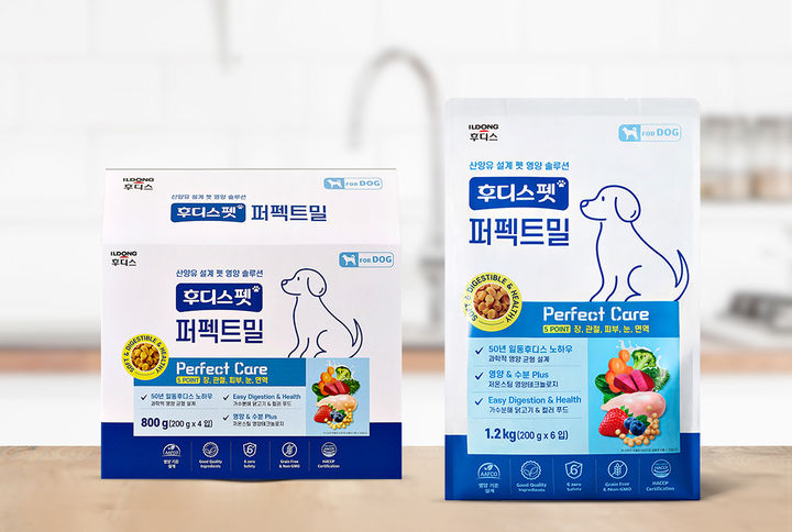 [펫과함께]"까다로운 반려견도 OK"…프리미엄 사료 '퍼펙트밀'