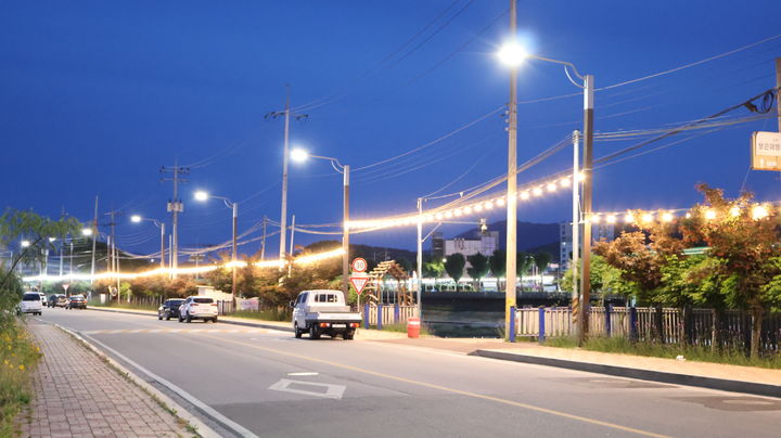 보은군 보청천 경관조명 *재판매 및 DB 금지