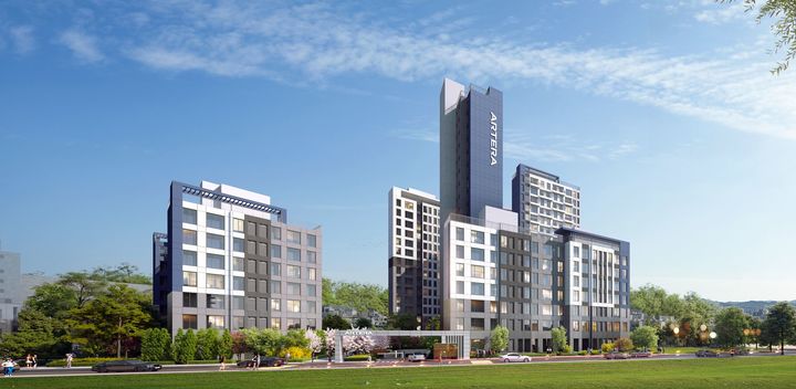 [서울=뉴시스] 아테라 메종 드 포레 투시도. (사진=금호건설 제공) 2025.06.20. photo@newsis.com *재판매 및 DB 금지