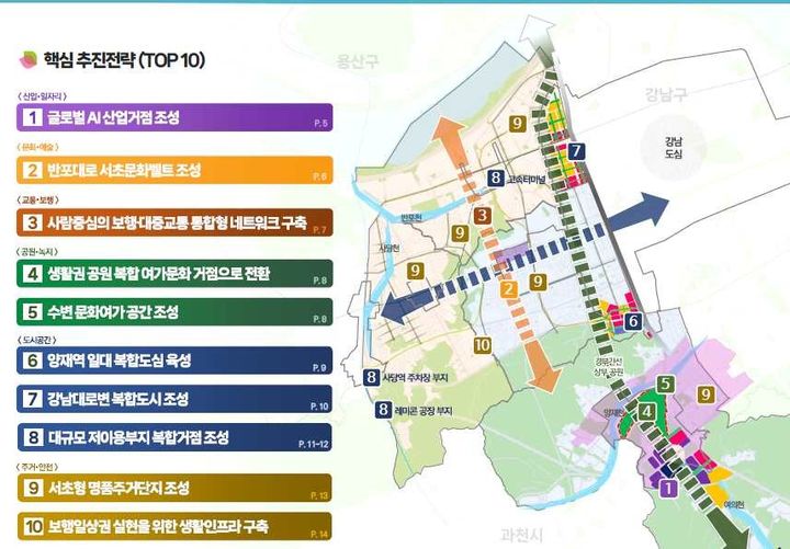 [서울=뉴시스] 서초구 10대전략. 2025.06.20 (사진 제공=서초구청) photo@newsis.com *재판매 및 DB 금지