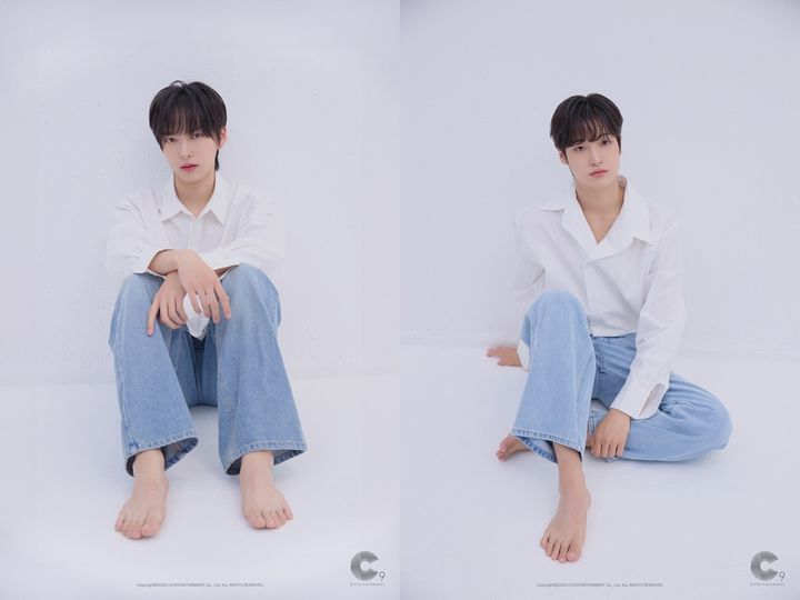 [서울=뉴시스] C9엔터테인먼트가 5년 만에 신인 보이그룹을 선보인다. 왼쪽부터 가칭 '씨나인 루키즈'(C9 ROOKIES)의 도혁, 김건. (사진=C9엔터테인먼트 제공) 2025.06.20 photo@newsis.com *재판매 및 DB 금지