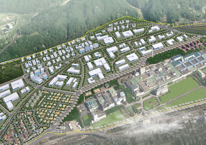 [대전=뉴시스]대전 대덕 평촌지구 도시개발사업 2단계 조감도. 2025. 06. 20 photo@newsis.com *재판매 및 DB 금지