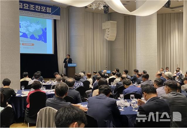 [광주=뉴시스]광주경총, 20일 금요조찬 포럼, 중동 전문가 박현도 교수 초청 성료