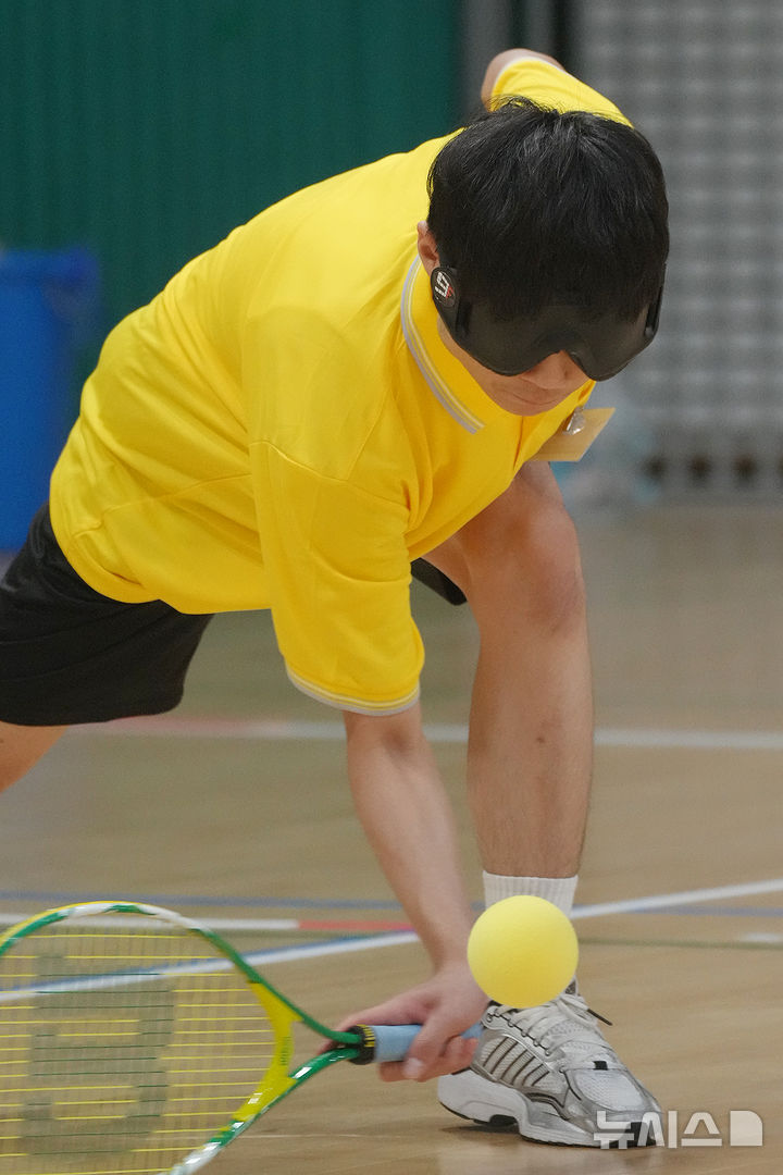 [완주=뉴시스]윤난슬 기자 = 전북 우석대학교는 오는 27일부터 이틀간 전주캠퍼스 체육관에서 '제14회 한중일 시각장애인 테니스대회'를 연다고 20일 밝혔다. (사진=우석대 제공) photo@newsis.com