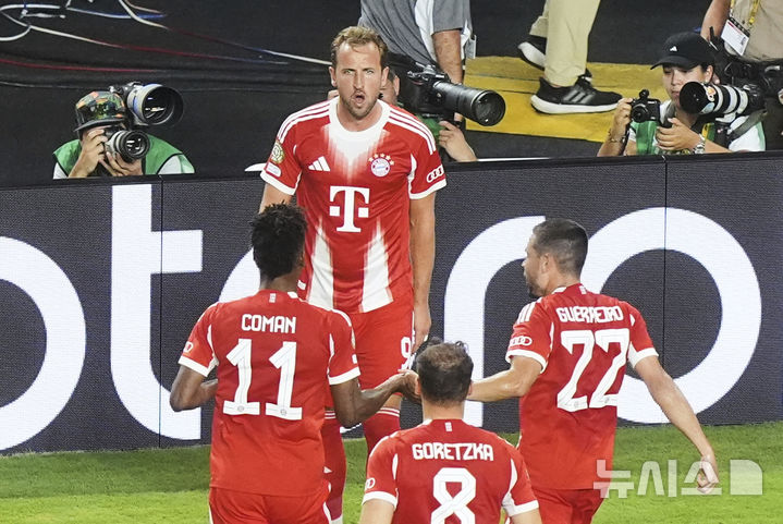 [마이애미가든스=AP/뉴시스] 독일프로축구 분데스리가 바이에른 뮌헨의 해리 케인. 2025.06.20.