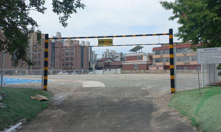 청주시, 수곡동 공한지주차장 101면 조성…무료 개방