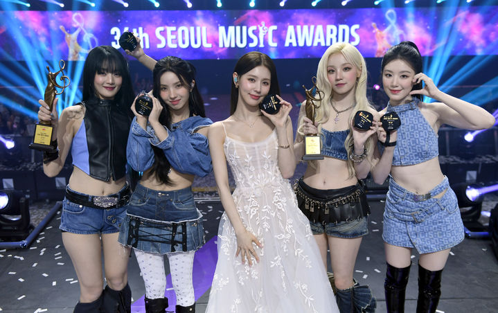 [서울=뉴시스] 아이들. (사진 = 서울가요대상 조직위원회 제공) 2025.06.22. photo@newsis.com *재판매 및 DB 금지