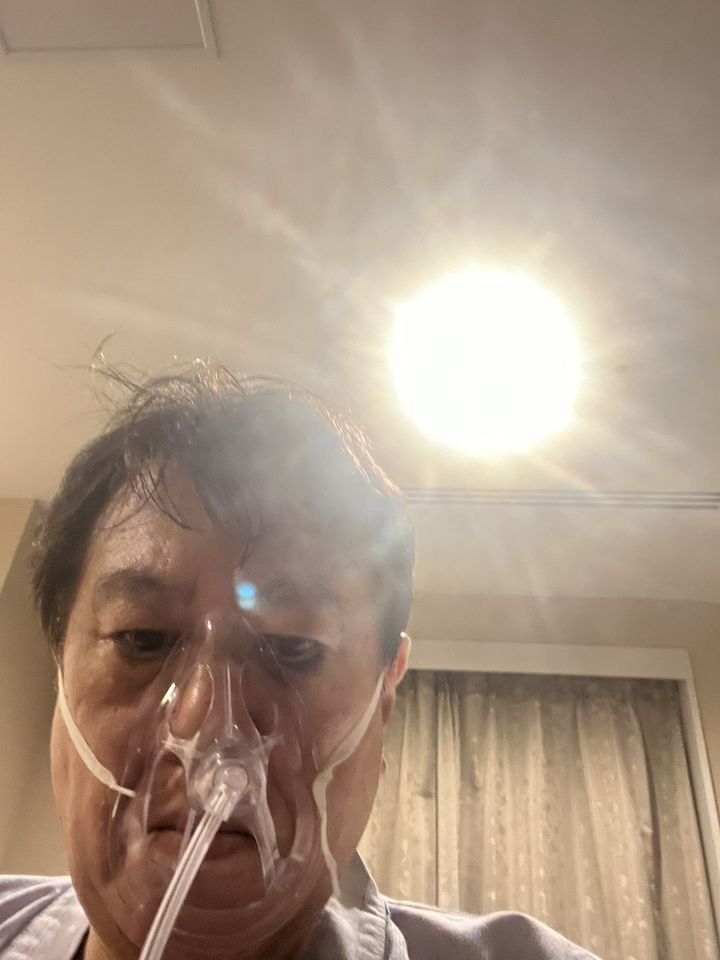 [뉴시스]하라구치 가즈히로 일본 중의원 의원이 지난 16일 엑스에 올린 자신의 모습. (사진=엑스) 2025.6.22 *재판매 및 DB 금지