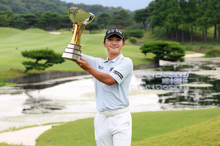제68회 한국프로골프(KPGA) 선수권대회에서 우승한 옥태훈. 2025.06.22. (사진=KPGA 제공) *재판매 및 DB 금지