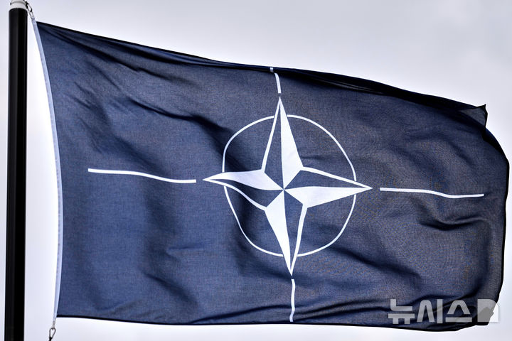 [AP/뉴시스] 북대서양조약기구(NATO.나토) 깃발. (사진=뉴시스DB)