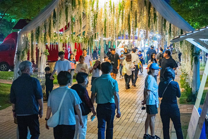 [진주=뉴시스]‘2025 대한민국 정원산업박람회 in 진주’ 폐막.(사진=진주시 제공).2025.06.23.photo@newsis.com *재판매 및 DB 금지