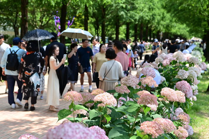 [진주=뉴시스]‘2025 대한민국 정원산업박람회 in 진주’ 폐막.(사진=진주시 제공).2025.06.23.photo@newsis.com *재판매 및 DB 금지
