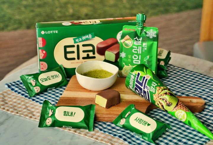 롯데웰푸드, 말차맛 빙과 3종 출시…"Z세대·중국 공략"