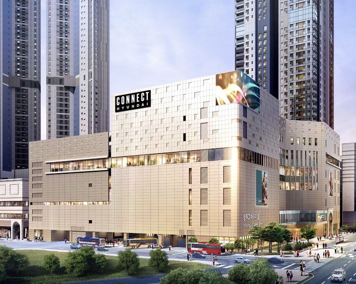 [서울=뉴시스] 커넥트현대 청주 조감도(사진=현대백화점 제공) *재판매 및 DB 금지