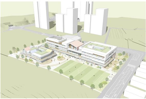 [울산=뉴시스] 울산시교육청이 울산다운2 공공주택지구에 신설될 '가칭 제2다운초등학교' 설계 공모 당선작을 23일 발표했다. (울산시교육청 제공) 2025.06.23. photo@newsis.com *재판매 및 DB 금지