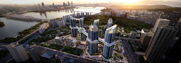 용산정비창 전면1구역 조감도. (사진=HDC현대산업개발 제공) *재판매 및 DB 금지