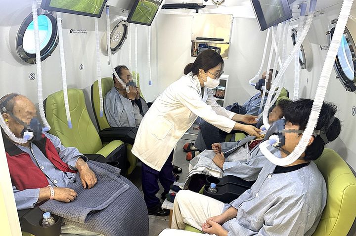 울산병원 고압산소치료센터, 개소 6개월…"치료 1521예"