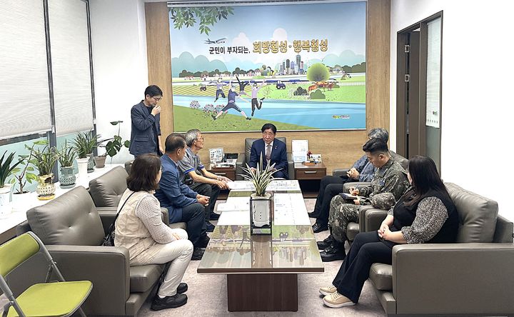 공군본부에 대책 마련 촉구 모습. *재판매 및 DB 금지