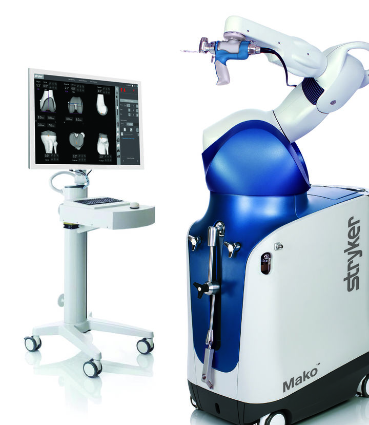 [대전=뉴시스] 건양대병원이 차세대 인공관절수술 로봇인 '마코(MAKO)'를 도입해 무릎·엉덩이관절센터의 진료 역량을 강화한다.(사진=건양대학교병원 제공) 2025.06.23. photo@newsis.com *재판매 및 DB 금지