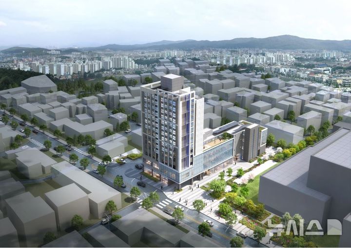 [경기광주=뉴시스] 광주시 송정동 주민복합시설 '통미햇살마루' 조감도 (사진=광주시 제공) 2025.06.23.photo@newsis.com