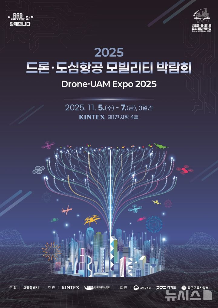 킨텍스, '드론·도심항공모빌리티박람회' 참가기업 모집