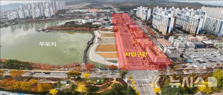 영천 우로지 명품 먹거리길 조성 사업 부지