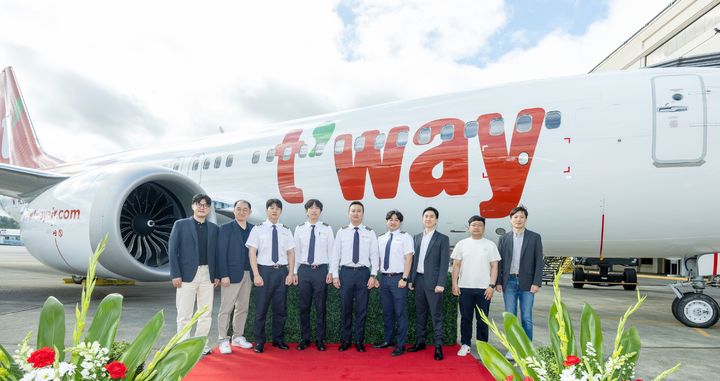 [대구=뉴시스]티웨이항공, 보잉737-8 4호기 도입(사진=티웨이항공 제공) photo@newsis.com *재판매 및 DB 금지