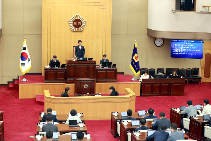충북도의회 제426회 정례회 본회의. (사진=충북도의회 제공) *재판매 및 DB 금지